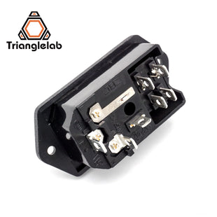 Triangle-lab 10A 250V 3-in-1 Fused Power Switch