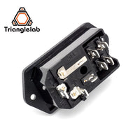 Triangle-lab 10A 250V 3-in-1 Fused Power Switch